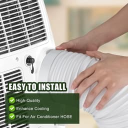 16cm Airco Slang Aansluiting, Mobiele Uitlaatpijpinterface Slangkoppeling Vensteradapter AC-eenheid buisconnector Mobiele Airconditioning Onderdelen — thumbnail 4