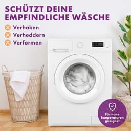 SnelShoppen - Mesh Waszakken voor Wasmachine - Set van 5 - Beschermt Kleding, Sokken, Lingerie, BH's, Schoenen - Hoogwaardige Wasnet met Rits - Waszak — thumbnail 2