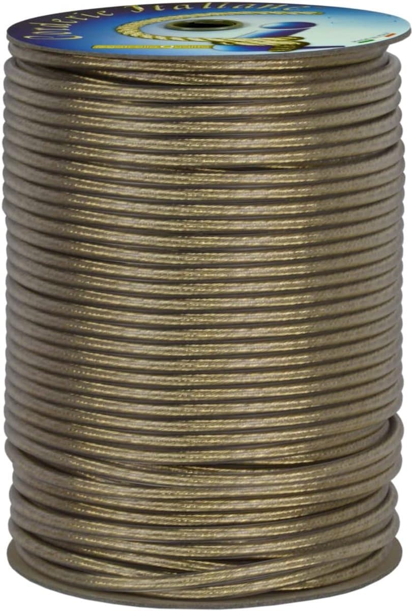 Italiane 006077503 waslijn Acc Ott 6 mm-100 MT, messing staal transparant — afbeelding 1