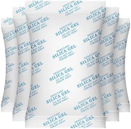 (20 Pakketten)50G Vochtabsorbers van voedingskwaliteit, silicagelpakketten en droogmiddel voor vochtbeheersing bij opslag — thumbnail 1