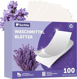 SnelShoppen - Wax bladeren (tot 100 wasbeurten) - Milieuvriendelijk, hypoallergeen, biologisch afbreekbaar, hand- en machinewas, ideaal voor reizen — thumbnail 1