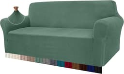 Moderne Stretch Sofa Cover van Jacquard voor 3-Zitsbank - Elastische Bescherming voor Huisdieren in de Woonkamer - Ideaal voor Honden en Katten — thumbnail 1