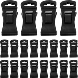 Sokkenklemmen met Haak - Kledingclips Droogrek - Kleding Drogen - Antislip Ontwerp - 3.00X1.30X1.20CM - Zwart — thumbnail 1
