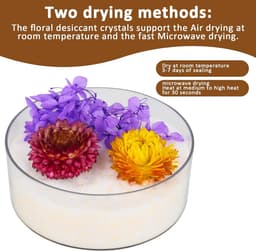 500g - Silicagel Zakken - Silica Vochtdrogen - Bloemen & Planten - Oranje — thumbnail 5