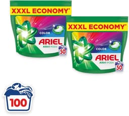 Ariel wasmiddel pods – Color All-in-1 | 100 wasbeurten — thumbnail 2