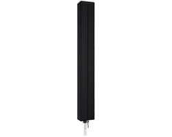 Hoes voor waspaal – Beschermhoes – Geschikt voor tuinen, terrassen en buitengebruik – 160 x 15 x 15 cm – Oxford-stof – Zwart — afbeelding 1