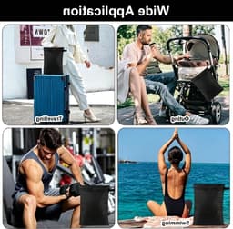 Set van 2 Waterdichte Waszakken, 39.5×27.5cm, Herbruikbare Organizer voor Nat Kleding, Ideaal voor Badkleding en Sportkleding — thumbnail 3