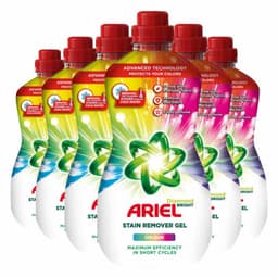 Ariel Vlekverwijderaar Gel Colour Diamond Bright - 6 x 950 ml - Voordeelverpakking — thumbnail 1