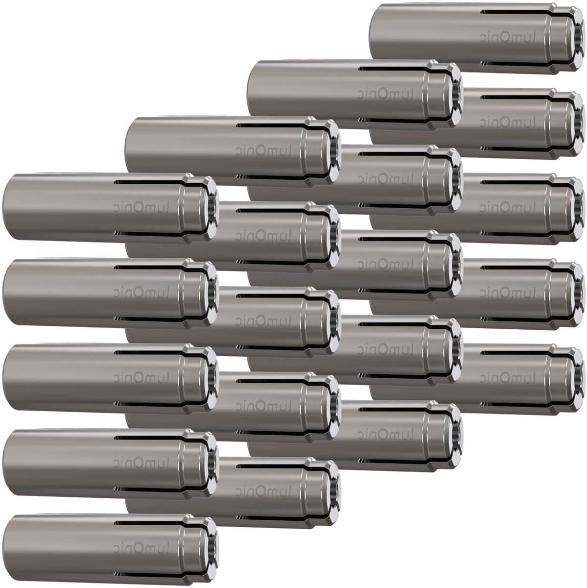 Doorsteekanker - Metaalanker Boutanker - Bevestigen in Beton - Gegalvaniseerd Staal - M8 x 30 mm - Zilver — afbeelding 1