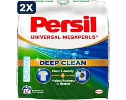 2 x Persil Universal Megaperls - Waspoeder - Witte en Gekleurde Was - 17 Wasbeurten