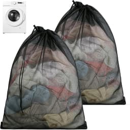 Wasnetjes met ritssluiting - Zwart - 40 x 50 cm - Polyester Waszak voor Wasmachine en Reizen — thumbnail 1