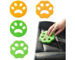 Solidchoice - Set van 4 Dierenhaarverwijderaars voor Wasmachine