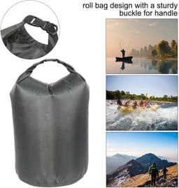 Waterdichte Droogzak - Ultra Dry Bag 70L, Hoge Capaciteit, Duurzaam, Voor Camping, Wandelen, Driften, Waterdicht, Multifunctionele Opbergzak — thumbnail 2