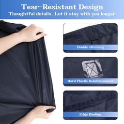 Vuile Waszak - Spill Resistant Nylon - Waterdicht en Lichtgewicht - Inklapbaar en Praktisch - Voor Thuis en Op Reis — thumbnail 5