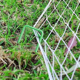 Grondanker 30 stuks - U-vormige nagels 15 cm - Anti-roest bevestigingsanker - Groen - Stevig - Voor bevestiging van hekken en kunstgras - Grondnagels — thumbnail 5