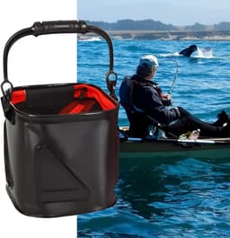 Aas Emmer - Hengelsport Mand - Aas Vers Houden - Anti-Ontsnapping Ritssluiting - 27x27x7 cm - Zwart — thumbnail 5