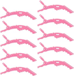 SnelShoppen - 10Pcs Haar Klemmen Crocodile Clips - Professionele Styling Clips met Antislip Grip en Brede Tanden - Duurzaam en Lichtgewicht Voor Haar — thumbnail 5