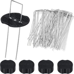 Grondankers voor onkruiddoek - 150 mm lang, 2.5 mm diameter - gegalvaniseerd staal - ideaal voor tuinprojecten - ShopVlot — thumbnail 1