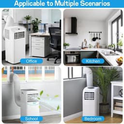 Platte Afvoerslang Adapter - Koppelstuk Mobiele Airco Afvoerslang - Voor Ø13-15cm Afvoerslang Airco Slang - Airco Afvoer Koppeling - Slangaansluiting - Afvoerset - Voor Airco, Droger en Auto Airconditioning — thumbnail 5