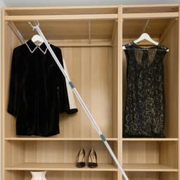 Dailygoods- Kledingstang Uittrekbaar - Kledingroede - Waslijnstang — thumbnail 5