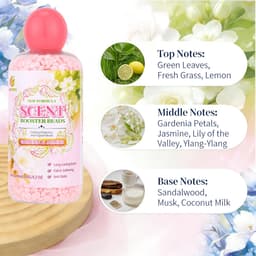 Dailygoods- Geurparels Gardenia/Jasmijn - 100 Dagen Langdurige Geur - Hypoallergeen - Oplosbaar in Alle Watertemperaturen - Microcapsule-Technologie - Verwijdert Geuren tijdens het Wassen - Wasverfrisser — thumbnail 2