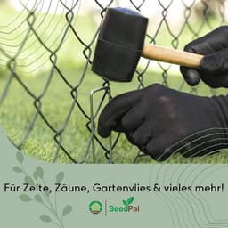SnelShoppen - 25x Galvanised Ground Anchors - Anti-Roest Peggen 150mm - Duurzaam en Corrosiebestendig voor Camping, Tuin en Outdoor Gebruik — thumbnail 4