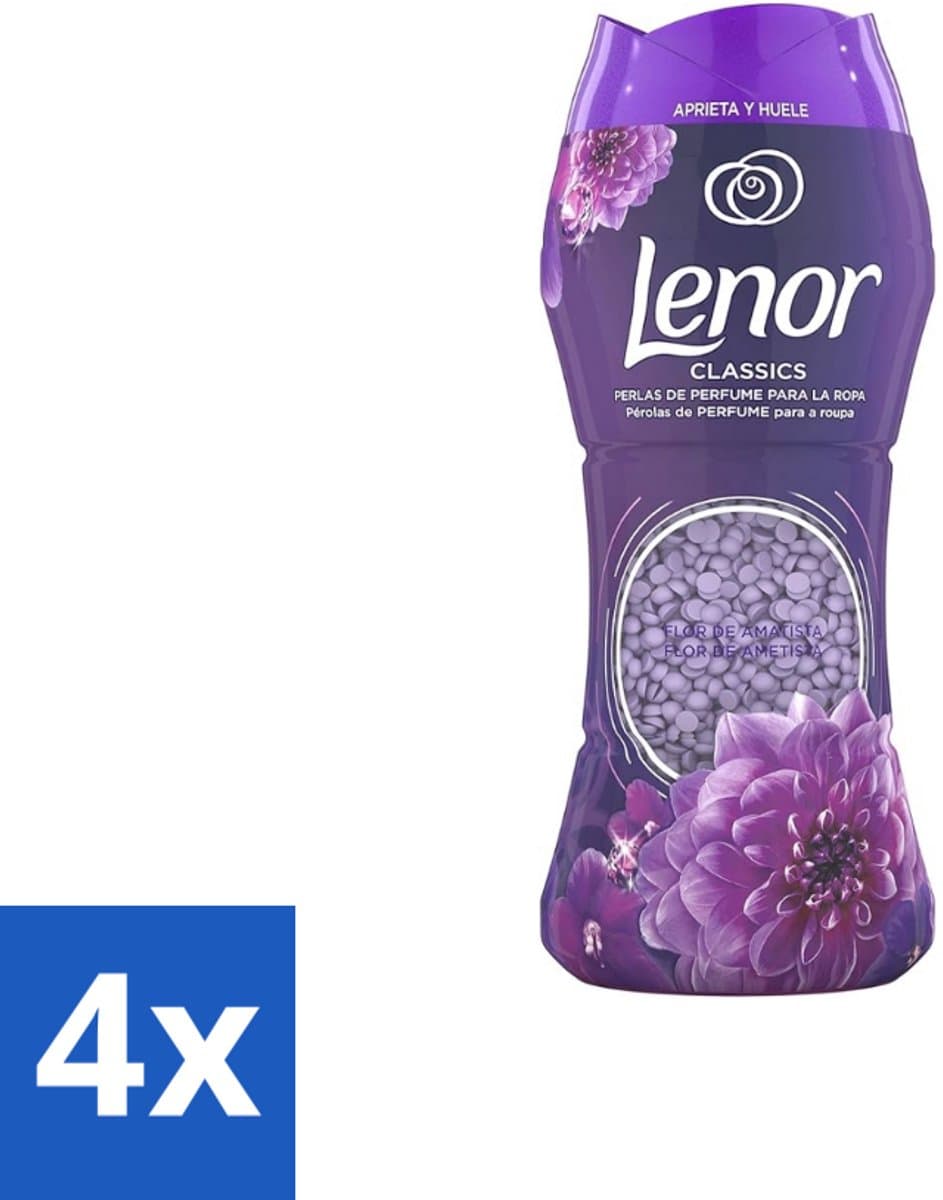 Lenor Unstoppables – Geurbooster – Amethyst – 210 g - Voordeelverpakking - 4 stuks — afbeelding 1