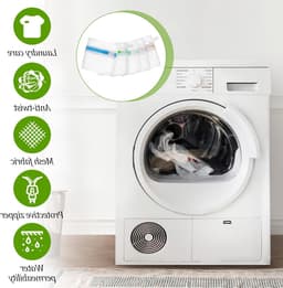 5 Stuks Kleine Wasnetjes, Duurzame Polyester Opbergzakken voor Waspods, Reisorganizer en Bescherming van Delicate Kleding — thumbnail 3