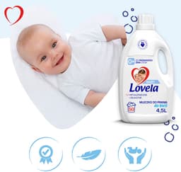 Lovela - Wasmiddel - Hypoallergene melk - Voor het wassen van baby & witte kleding - 4,5l — thumbnail 3