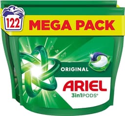 Ariel 4in1 Wasmiddel Pods Original - 2 x 61 Wasbeurten — thumbnail 1