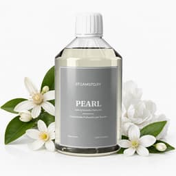 SteamStory Luxe Wasparfum Pearl - Zachte geur met katoenbloem & witte musk - 500 ml — thumbnail 1