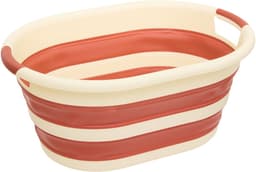 5Five Wasmand - 21L - rood - PP - opvouwbaar - 39 x 39 x 53 cm - flexibel — thumbnail 1
