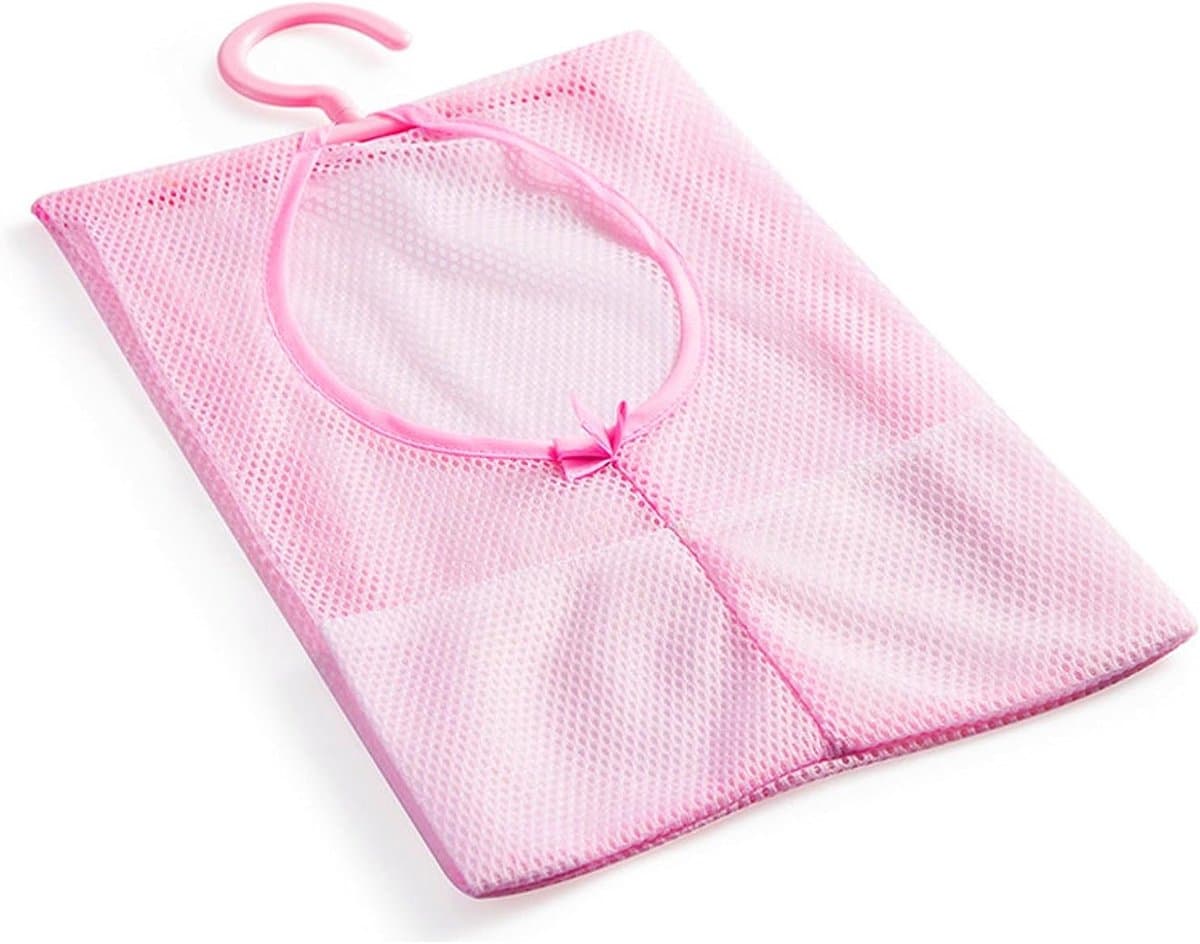 Kledingknijper Tas, Geschikt voor Tot 100 Kledingknijpers, Handige Opbergmand met Hanghaken voor Thuisgebruik, Herbruikbare Tas voor Kledingaccessoires en Organisatie — afbeelding 1