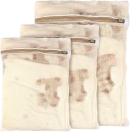 Set van 3 Wasnetten voor de Wasmachine, Duurzame Mesh Waszakken voor Delicate Kleding, Ondergoed en Babykleding, Ideaal voor Blouses, Sokken en Lingerie — thumbnail 1