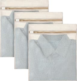 3 stuks waszakken voor wasmachine - beschermend wasnet voor kleding — thumbnail 1