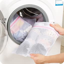 Dailygoods- Waszak Ademend - Waszakken voor Wasgoed - Waszak Schoenen - Waszak Groot - Waszakje BH - Fijn Gaas 40 x 50 cm - Wasnet — thumbnail 4