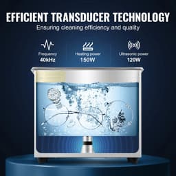Seth Select Ultrasone Reiniger – Draagbare Mini Wasmachine met Verwarming – Compact Huishoudelijk Reinigingsapparaat - Mini Wasmachine 3L — thumbnail 4