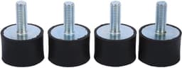 Cosensi - Rubber Vibration Mount - Anti Vibration - Hoogwaardige Demping - 4x M8 M6 Rubber Mounts - Geluidsisolatie - Geschikt voor Compressor en P... — thumbnail 1