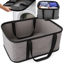 Pingyang Rongrong - Opvouwbare Wasmand - 35L - Grijs - Voor Kleine Ruimtes — thumbnail 1