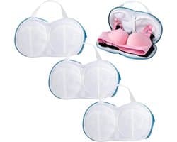 Wasnet voor Bh's en Ondergoed - Set van 3 Stuks - Ideaal voor Delicate Kleding en Wassen