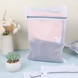 4 x Wasnet voor Wasmachine, 30 x 40 cm, Waszak met Rits voor Kleding, Sweaters en Ondergoed — thumbnail 3