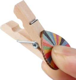 100 Mini Kledingknijpers voor Creatieve Klussen met Hartjes - Perfect voor Hobby, Decoratie en DIY Projecten — thumbnail 5
