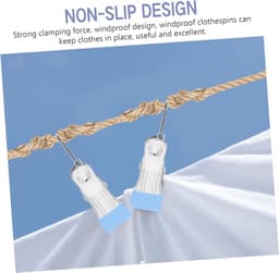 20 Stuks Roestvrijstalen Wasknijpers – Stevige Antislip Windbestendige Kledingknijpers voor de Wasdrooglijn — thumbnail 3
