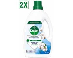 2 x Dettol Antibacterieel Desinfectiemiddel voor wasgoed - Fris - Wastoevoeging - 2,5L
