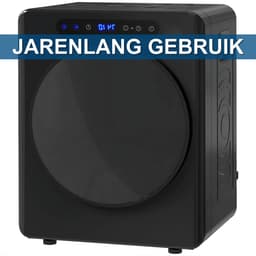 Mini Afzuig Luchtdroger – RVS en ABS Behuizing – 49 x 43 x 61 cm – Compacte Ventilatie / Droog Unit voor Lucht en Omgeving – Zwart — thumbnail 2