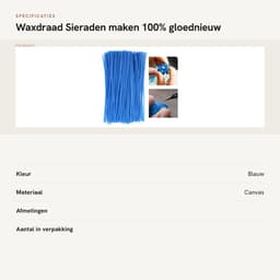 Dailygoods- Waslijn Gieten - Waslijn 3mm - Wasdraad - Gereedschap voor Sieraden - Functioneel Gereedschap - 100% Gloednieuw - Wasmateriaal — thumbnail 5