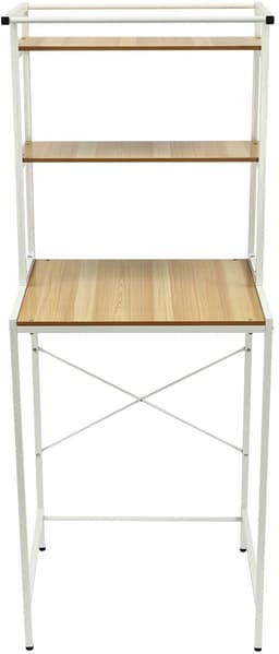 A.U.D Essentials - Wasmachine rek - Wasmachine kast - Wasmachine ombouw - Wasmachine en droger werkblad - 3 laags - Wit - 176.5 x 60 x 65 CM — thumbnail 4