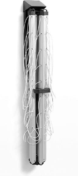 YOR® Wanddroogrek Inklapbaar - Wanddroogrek - Zilver - 184cm x 182cm x 109cm; 5.49 kg — thumbnail 5