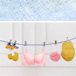 Wasknijpers Roestvrij Staal - Kleding Clips - Kleding Drogen - Sterke Winddichte Grip - 50 Stuks - Roze — thumbnail 2