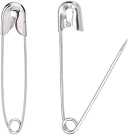 Veiligheidsspelden Metaal - Kleding Clips - Kleding Bevestigen - Goudkleurig Afwerking - 1000 Stuks - Zwart — thumbnail 5